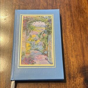 Gibson Co. Blue Hardback Journal with Scenic Cover Art
